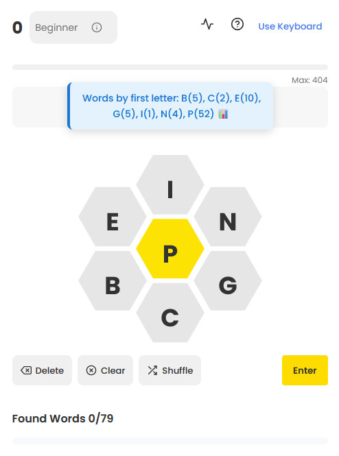 Spell Bee Puzzle - Classic spelling bee puzzle with free and unlimite...