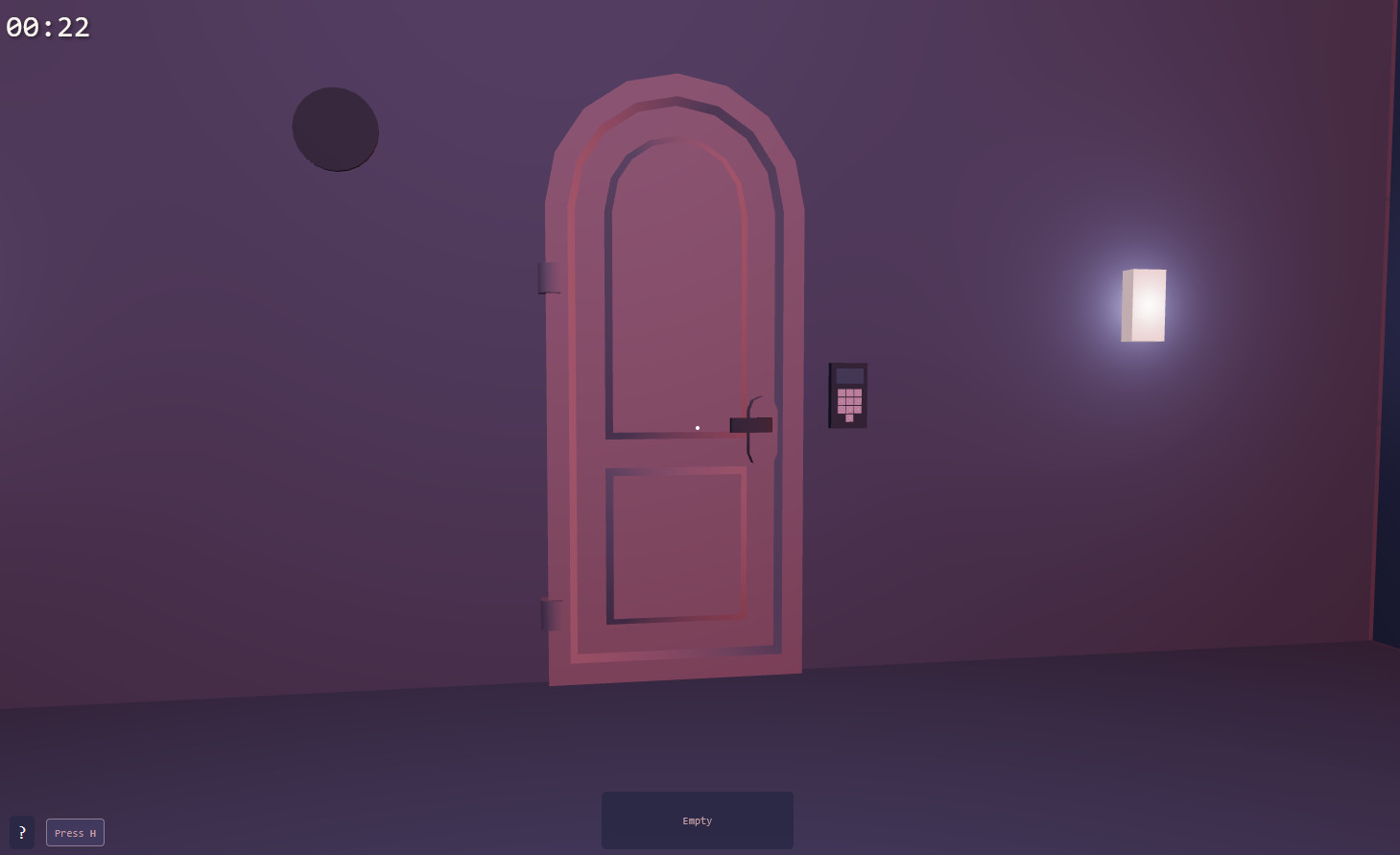 Escape - Escape Room game. Try to open the door of your pri...