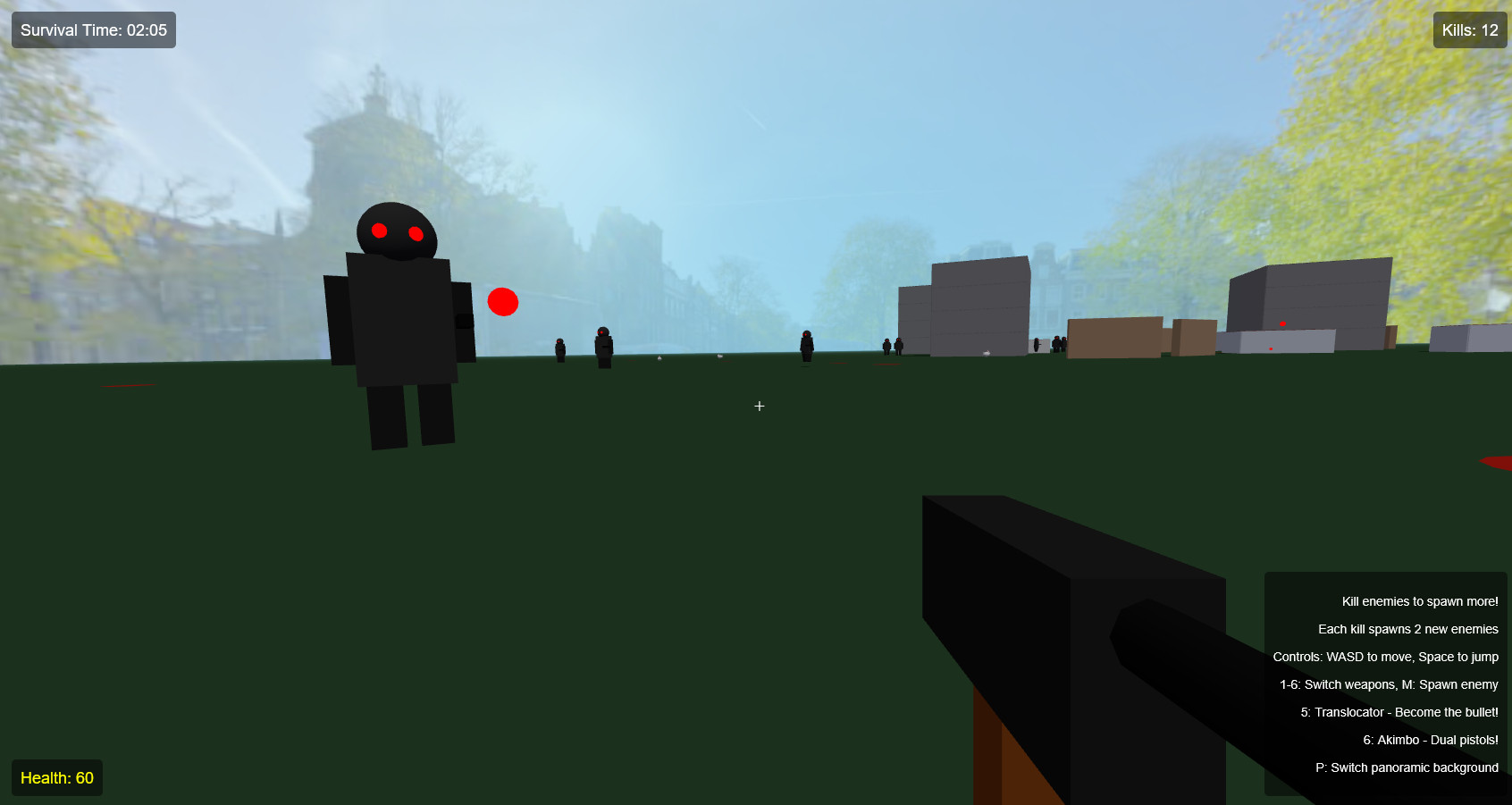 FPS - Natural Fawn Killers - Vibe coded FPS shooting game inspired by Natural F...