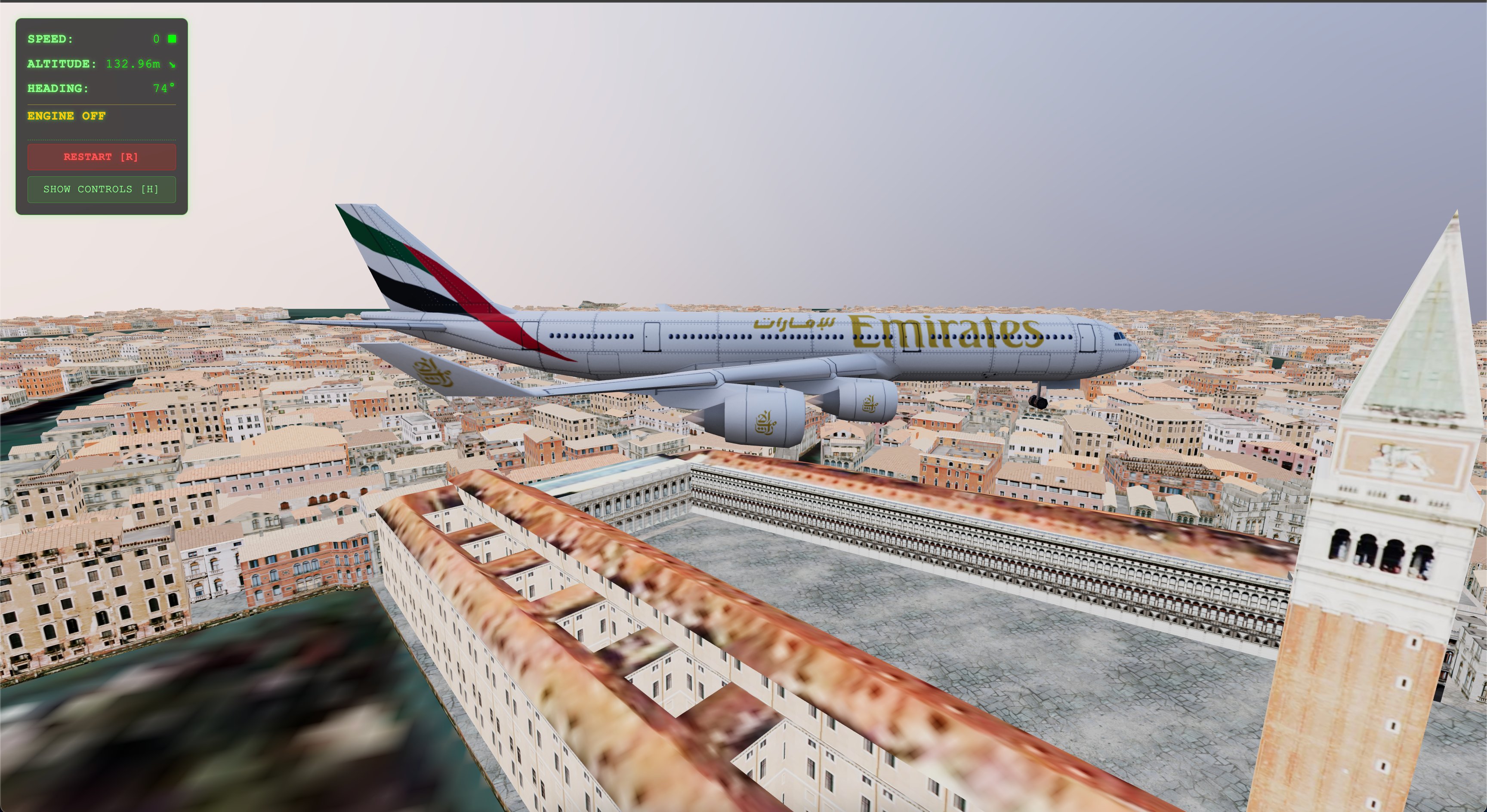 Fly/Hi - Maybe the most realistic vibe-coded flying simulat...