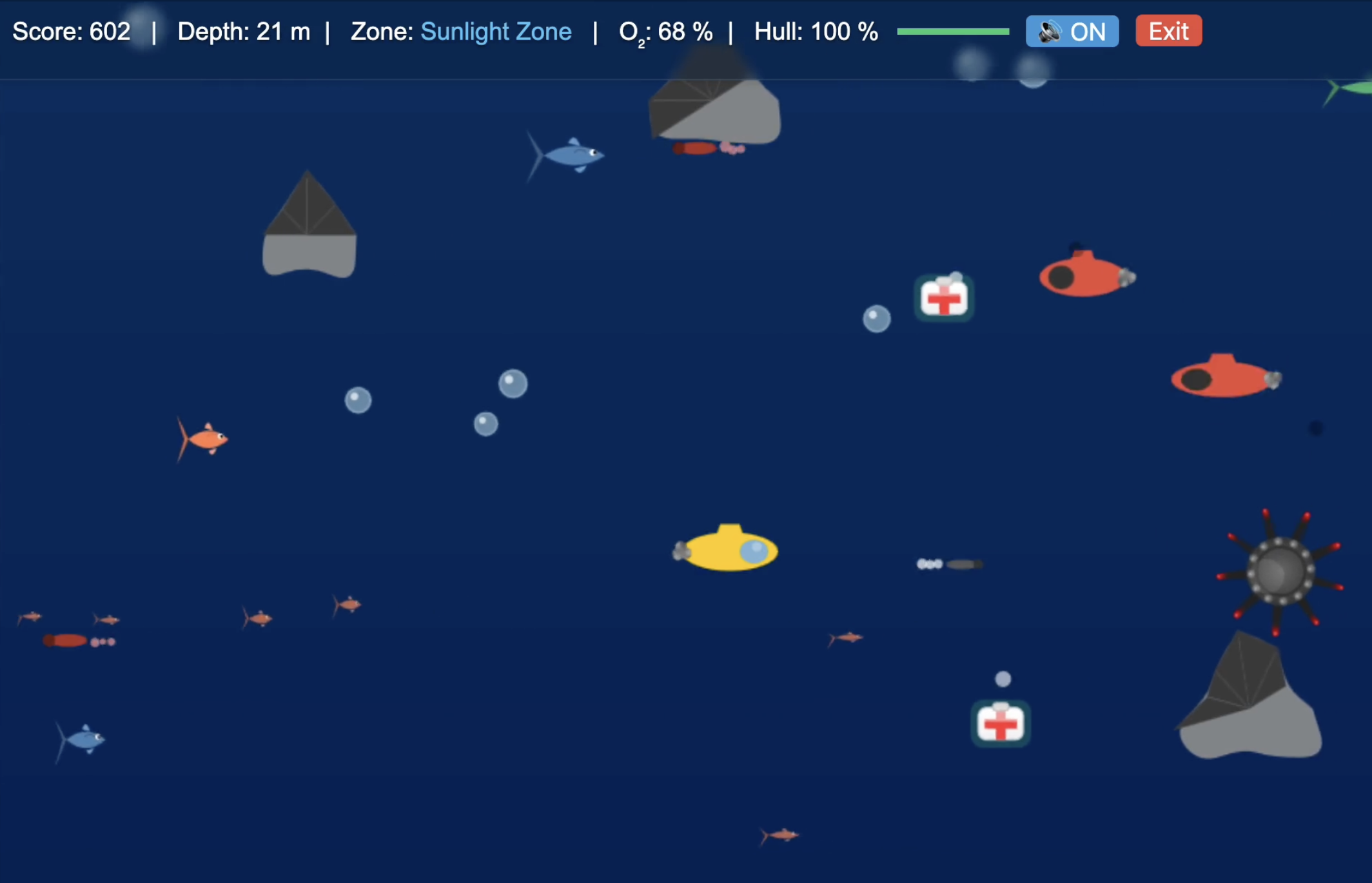 Abyss Patrol - Dive into the depths in Abyss Patrol, a submarine ...